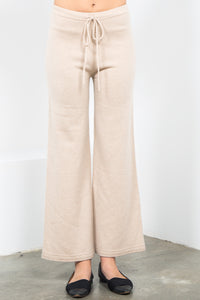 Cashmere Drawstring Pants